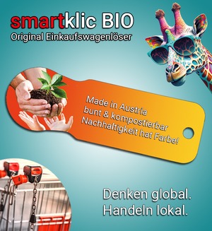 Smartklic BIO Einkaufswagenlöser