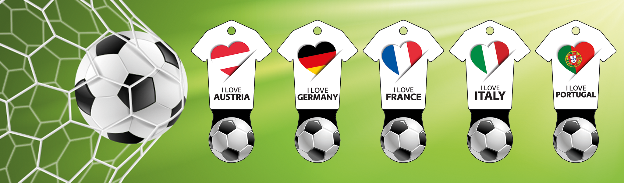Smartklic Sport - Fussball-T-Shirts EURO 2024