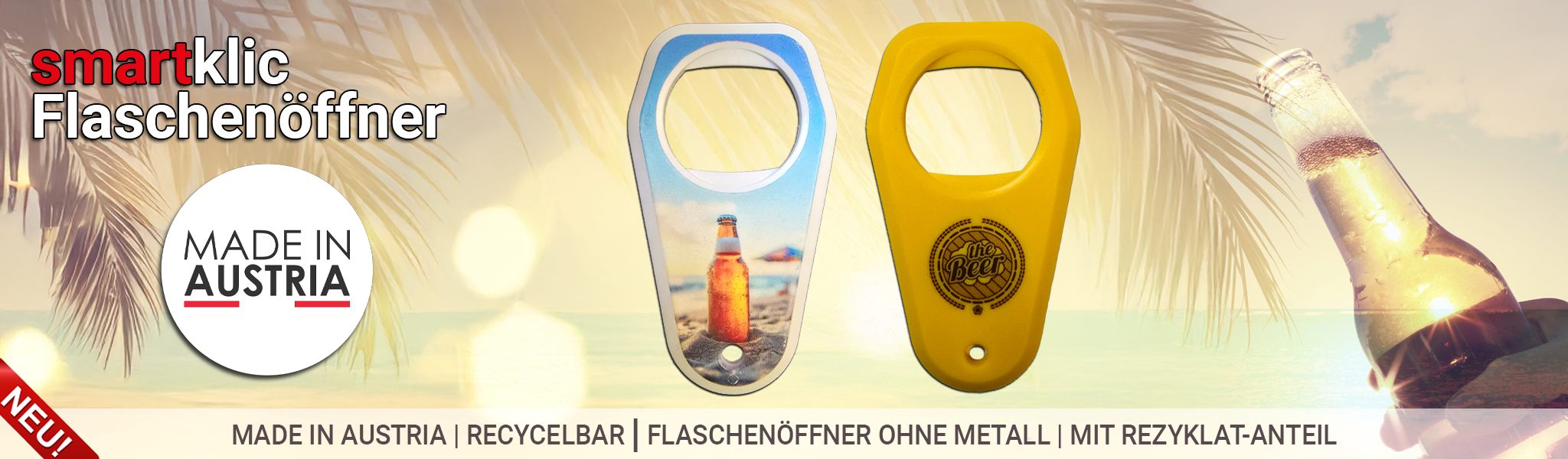 Smartklic Flaschenöffner Slider