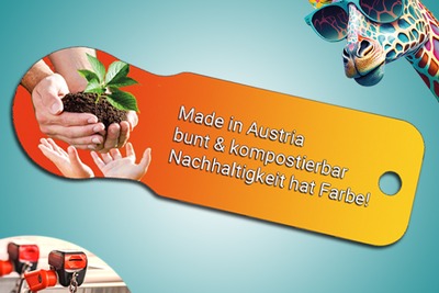 Smartklic BIO Einkaufswagenlöser mit Giraffe